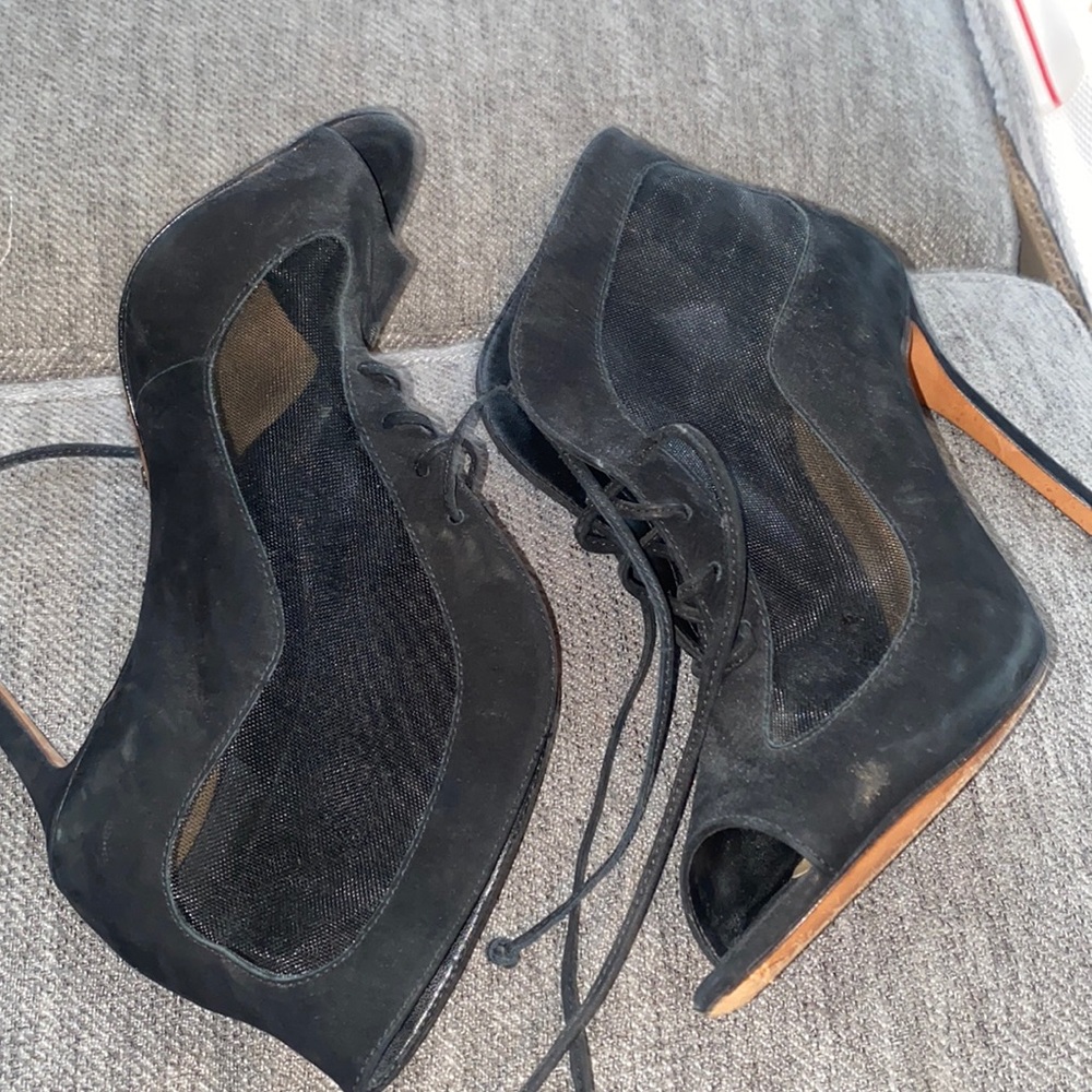 Schutz black heels